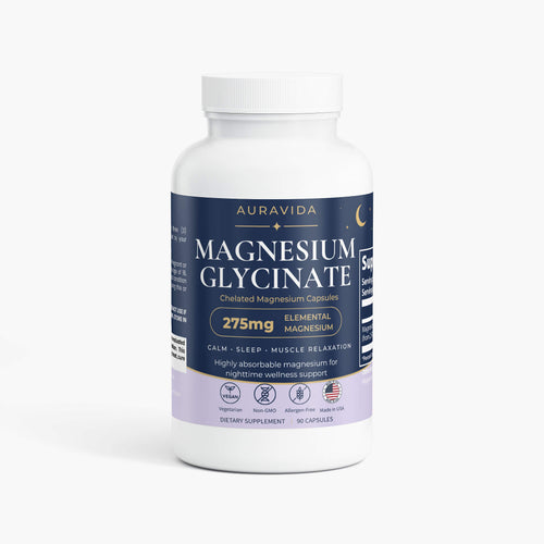 Magnesium Glycinate Capsules | Sleep & Relaxation Support
